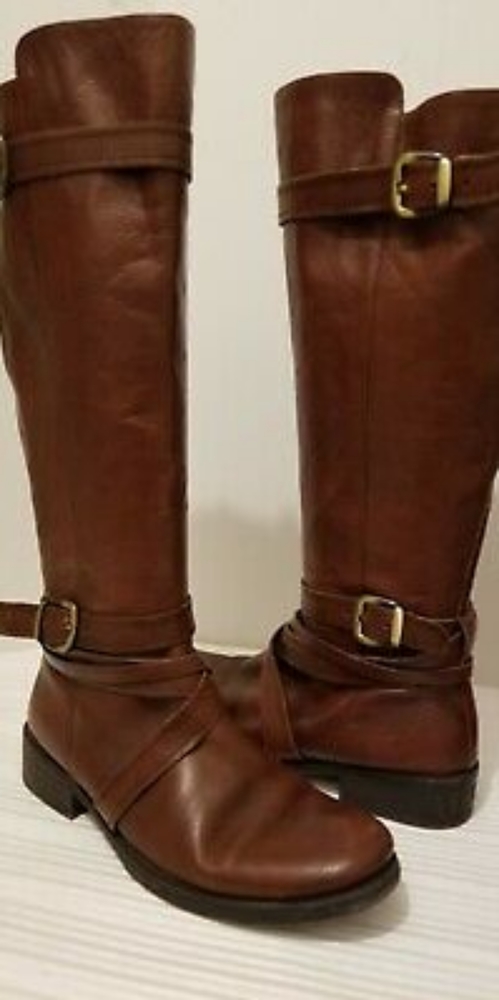 MIZ MOOZ Kacy Leather Crisscrossed Straps